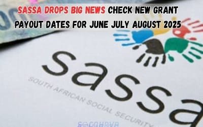 sassa grants payment dates