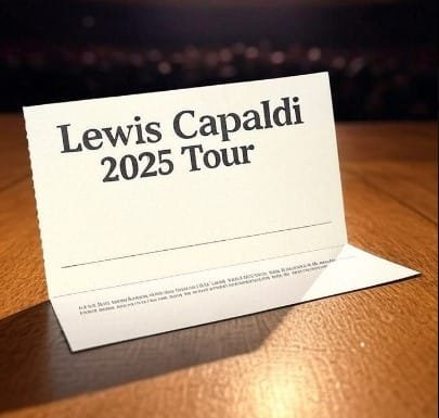 Lewis Capaldi 2025 Tour Tickets