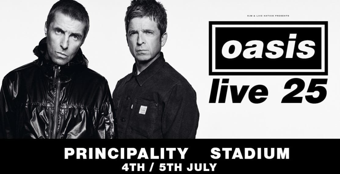 Oasis tickets 2025 Cardiff Principality Stadium