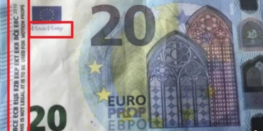 Spain Euro Banknote Warning